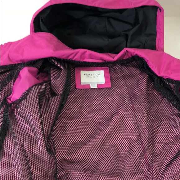 Nautica women’s windbreaker Jacket Magenta Berry - Picture 6 of 7